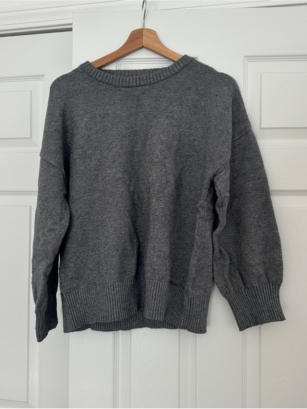 Cotton On Women's Crewneck Sweater - Gray